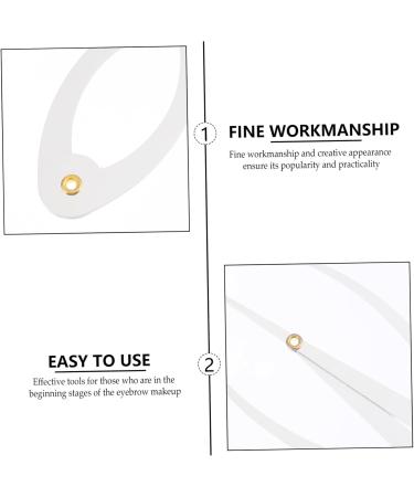 FRCOLOR 1 Pc Lady Tools Eyebrow Measuring Ruler Women Eyebrow Ruler Calipers Eyebrow Stickers Portable Miss - Buy Online on GoSupps.com