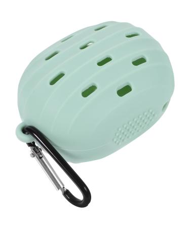 Beaupretty Silicone Makeup Puff Holder Makeup Puff Case Travel Powder Puff Holder Portable Makeup Powder Puff Case for Travel(Green) Light Green