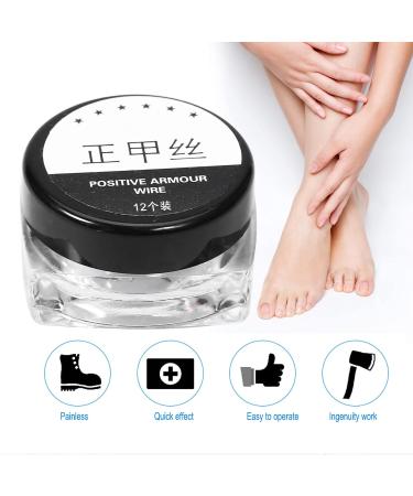 Ingrown Toe Wire Fixer 12Pcs/Box Stainless Steel Toenail Correction pedicure Tool with 6 Sizes for Nail Recover Foot Care Bunion Corrector - Buy Online on GoSupps.com