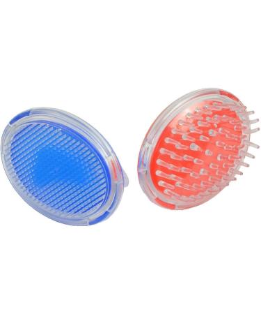 Exfoliating Ingrown Hair Brush Set - Soft Bristle Head, Body, Armpit, Facial Treatment (2 Pieces) - Buy Online on GoSupps.com