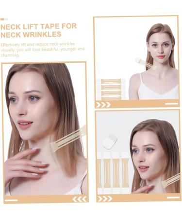 MAGICLULU 4pcs Neck Lift Stickers Lifting Belt Neck Skin Tape Neck Care Tape Swan Neck Comfortable Patch - Buy Online on GoSupps.com