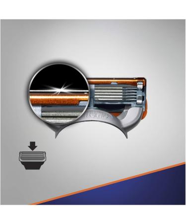 Gillette Fusion5 Performance Razor Blades - 12 Pack for Ultimate Shaving | Buy Internationally - Buy Online on GoSupps.com