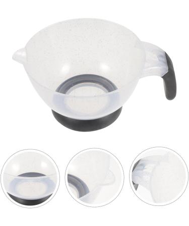DOITOOL Mixing Bowls Tools Hair Dye Making Hair Dying Mixing Bowl Hair Dye Mixing Bowl with Handle Facial Hair Dye Bowl DIY Hair Dye Holder Bowl for Mixing Silica Gel Care Hair Color Brush - Buy Online on GoSupps.com
