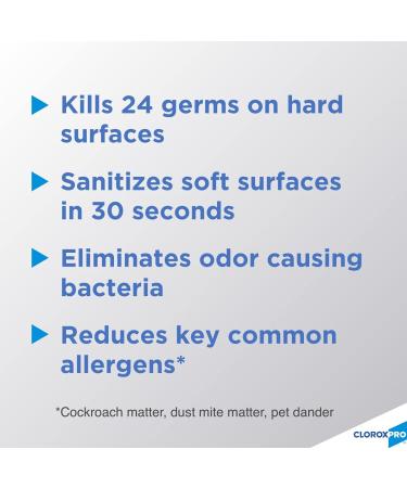 CloroxPro 4-in-1 Disinfectant & Sanitizer Aerosol Spray - Citrus Scent | 14 oz - 31043 - Buy Online on GoSupps.com