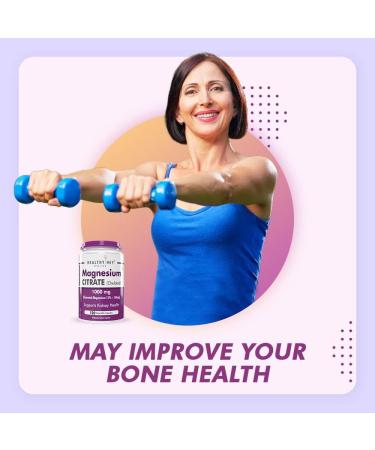 Magnesium Citrate-120 Vegetable Capsules - Buy Online on GoSupps.com