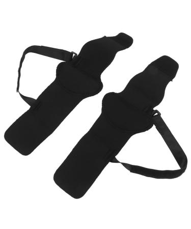 BYERZ Arch Support Bands Improve Posture Black Effective Support Antislip Arch Support Sleeves for Home