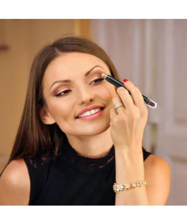 Cream Eye Shadow Stick | Highlighter Makeup Pencil | Cream Shadow Pencil with Brush Head for Waterproof Long Lasting Smoky Eye Makeup Rowces - Buy Online on GoSupps.com