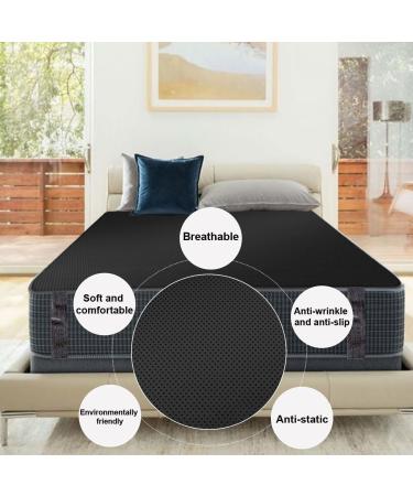 Losuvero Grounding Mat - Breathable Grounded Mattress Pad 68.6x198.1 cm | 100% Conductive Carbon Cover Cushion for Better Sleep - Buy Online on GoSupps.com