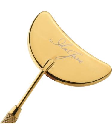 Buy Gold LASH Mirror for Eyelash Extensions | Half Moon Tool for Lash Supplies | Ida Jane - Buy Online on GoSupps.com