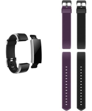 AndThere ID 115 Plus HR Replacement Strap Smart Bracelet Band Length Adjustable 2 Sets - Buy Online on GoSupps.com