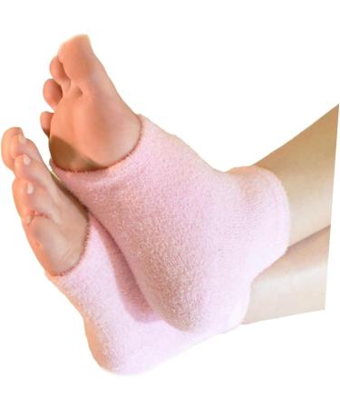 Healeved Girls Socks Essential Oils Socks for Girls Gel Heel Protector Heel Cushion Features Socks Vented Heel Sleeves Toe Recovery Socks Spa Moisturising Heel Sock Heel Socks Pink Boots - Buy Online on GoSupps.com