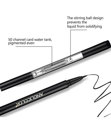 Anglicolor 6 Colors Colorful Eyeliner Matte Liquid Eyeliner Set Waterproof Long Lasting Neon Eyeliner Pen Highly Pigmented Smudge-Proof Colorful Eyeliners for Wedding and Party (6 Colors) - Buy Online on GoSupps.com