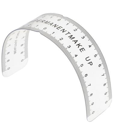 FOMIYES 1pc Eyebrow Ruler Eyeliner Brow Mapping Tool Eyebrow Grooming Stencil Kit Stencils Brow Shaper Pour
