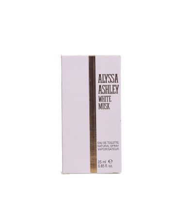 Alyssa Ashley White Musk Eau de Toilette Spray 0.85 Ounce - Buy Online on GoSupps.com