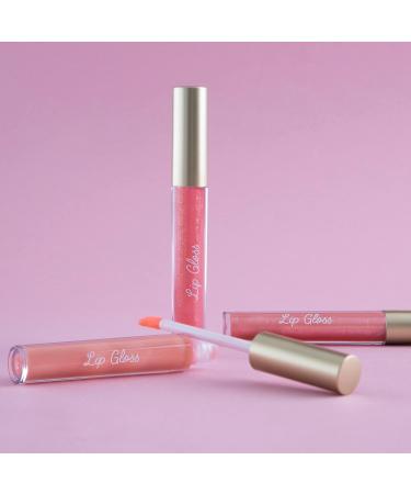Beauty Concepts Lip Gloss Collection - 10 Piece Set in Pink and Neutral Colors - Gift Box Included - Buy Online on GoSupps.com