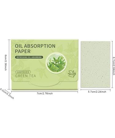 Blotting Paper for Oily Skin - 100 Oil Blotting Sheets | Soft Makeup Oil Absorbing Sheets | Makeup Blotting Paper Facial Tissue | Oil Control Film for Makeup Beginners Beauty Lovers - Buy Online on GoSupps.com