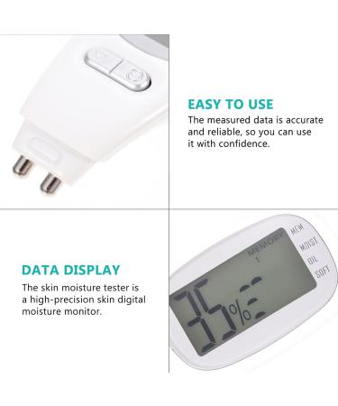 2 Sets Moisture Tester Skin Test Pen - Facial Analyzer for Hydration Oil and Softness | Accurate Face Moisture Meter - Buy Online on GoSupps.com