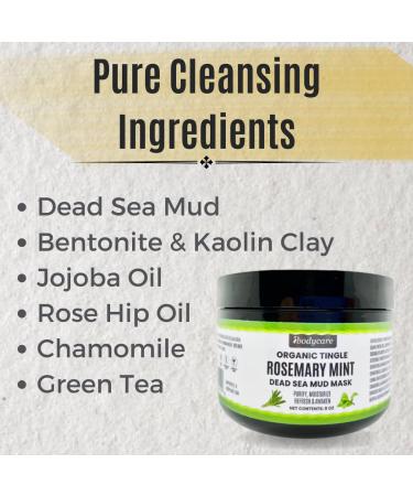 Whipped Dead Sea Mud Mask Bundle - Cleansing Face & Body Purify Pores Moisturize with Kaolin Clay & Green Tea Refreshing Rosemary Mint - Buy Online on GoSupps.com