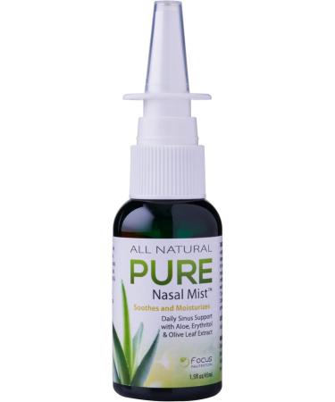 Natural Nasal Relief Spray 1.5oz | Soothe & Moisturize with Erythritol Olive Leaf Aloe & Silver - International Shipping Available - Buy Online on GoSupps.com