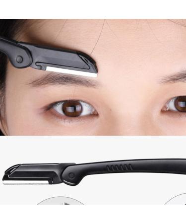 Frcolor Eyebrow Shaper Tool - Precision Razor for Facial Hair Removal | 10th Tool for Eyebrow Grooming - 14.2x1.5cm - Buy Online on GoSupps.com