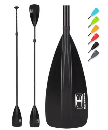 OCEANBROAD SUP Paddle Board Paddle Kayak Paddle 2 Use Paddle Black