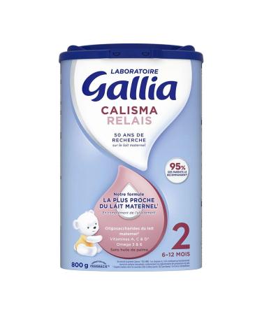Gallia Calisma Relay 2 Milk 6-12 Months 800 g