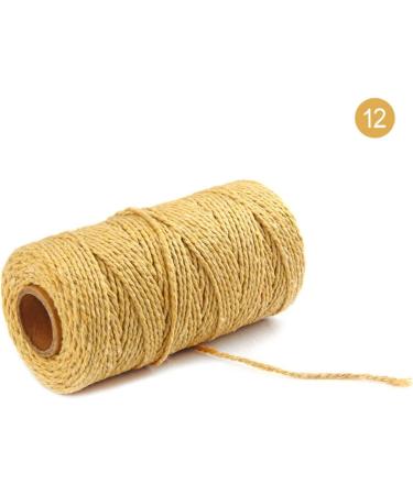 Buy Amosfun 4 Roll Macrame Accessories - Natural Cooking Yarn DIY Tinker Thread & Cotton Cord for Baking Crafts | Perfect Kitchen Gift! - Buy Online on GoSupps.com