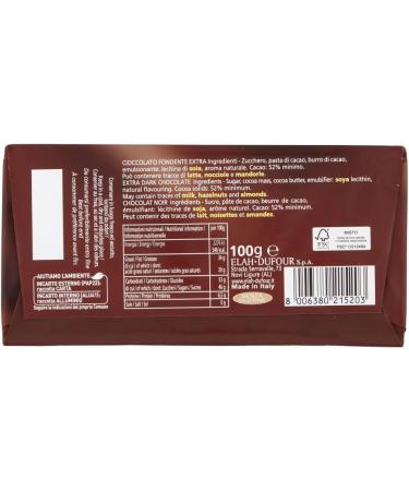  Italian Gourmet E.R. Novi Chocolate Fondant 52% Cocoa Extra Dark Chocolate Bar 100 g + Tomato Pulp Italian Gourmet Tomato Pulp 400 g Box - Buy Online on GoSupps.com