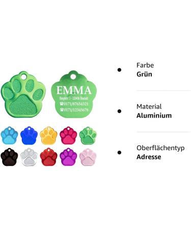 Personalized Dog & Cat Collars - Ibera Gifts | Engraved Names for Small to Medium Pets - Buy Online on GoSupps.com