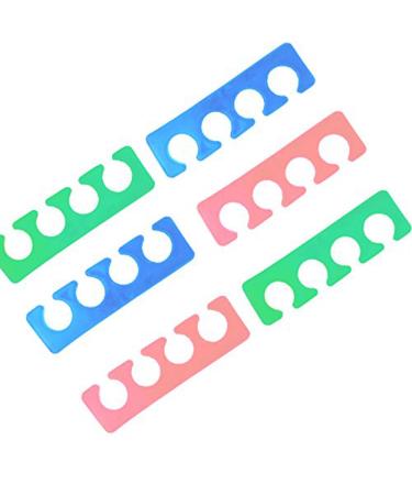 KADS Silicone Toe Spreader - 3 Pairs Durable Silicone Toe Separators for Nail Art Manicure & Pedicure - International Shipping Available - Buy Online on GoSupps.com