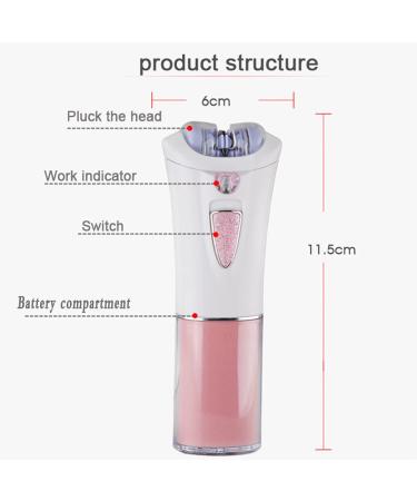 Glabrous Skin Epilator 2023 - Best Facial Hair Remover for Women Face | Wireless and Smooth Glide - Buy Online on GoSupps.com