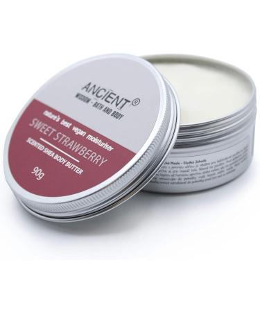 Ancient Wisdom Beurre corporel parfum au karit 90 g Fraise douce - Buy Online on GoSupps.com