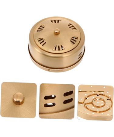 SOLUSTRE Cardboard Moxibustion Box Tool - Copper & Bronze Moxibustion Pot | International Shipping Available - Buy Online on GoSupps.com