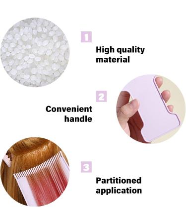 Planche de balayage kit de mise en vidence des cheveux 3 pi ces planche balayage en plastique avec dents peigne en arc kit teinture capillaire largi facile utiliser pour la section l - Buy Online on GoSupps.com