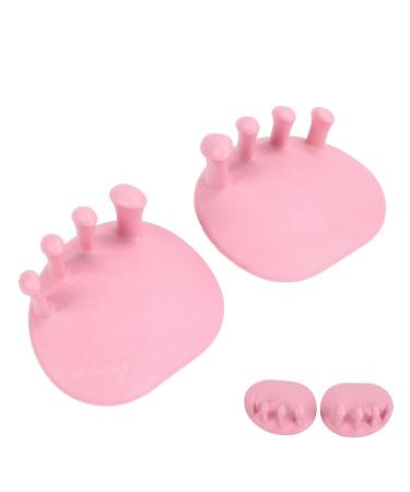 Corrective Toes Support - Overlapping Friction Relief for Men & Women | Portable 30 Meniscus Soles - Pink (2 Pack) - Buy Online on GoSupps.com