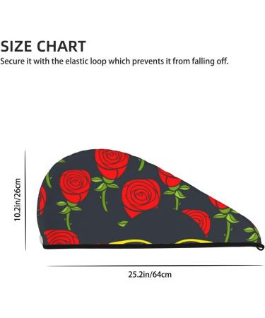 Super Absorbent Black Head Woman Microfiber Hair Towel Wrap - Soft Coral Velvet Quick Dry Cap for Long Curly & Thick Hair - Buy Online on GoSupps.com