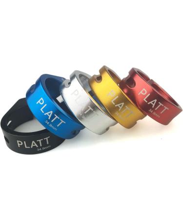 PLATT Bike Seat Post Clamp - Aluminum Alloy Bicycle Seatpost Collar 31.8mm Black - Buy Online on GoSupps.com