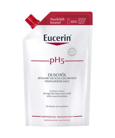 Eucerin pH5 shower oil refill bag 400 ml gel