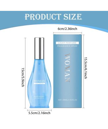 VEFSU 100ml Eau De Toilette Fresh Floral Women's Perfume with Notes of Watermelon of The Valley Perfumes For Women Long Lasting Fragrance Teen Girls (Sky Blue One Size) 1 Fl Oz (Pack of 1) Sky Blue - Buy Online on GoSupps.com