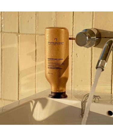 Pureology Nanoworks Gold Conditioner - Sulfate-Free Vegan Formula for Very Dry Color-Treated Hair - Restores and Strengthens - 9 Fl Oz (Pack of 1) - Buy Online on GoSupps.com