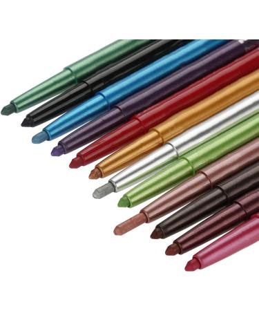 ANKROYU 12Pcs Colors Eyeliner Eye Liner Pencil Set Eye Makeup Pencils Waterproof Lasting Eye Shadow Eyeliner Lipliner Pencil Cosmetic Pen Makeup Set - Buy Online on GoSupps.com