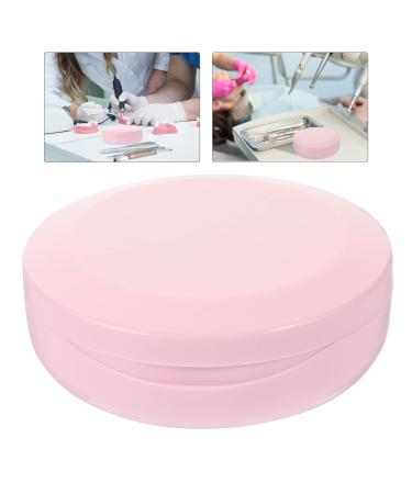Portable Pink Denture Case with Mirror - Healeved Pocket Denture Storage Box for Orthodontics, Home & Outdoor Use - Buy Online on GoSupps.com