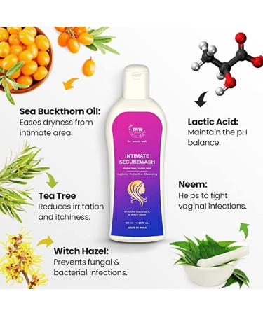 XONA Intimate Secure Wash with Sea Buckthorn & Lactic Acid | Female Hygiene | All Skin Types - Buy Online on GoSupps.com