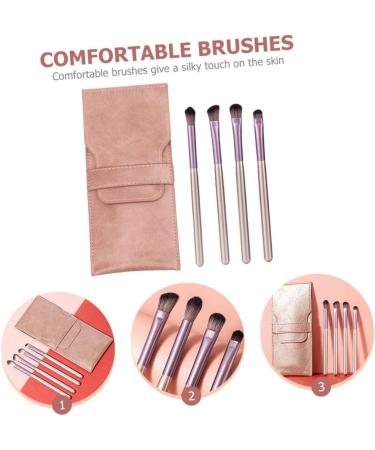 POPETPOP 5 Sets Eye Shadow Brush Set Professional Makeup Brushes Makeup Brushes Professional Different Brush Shapes Portable Makeup Brushes Eyeshadow Girls Suit - Buy Online on GoSupps.com