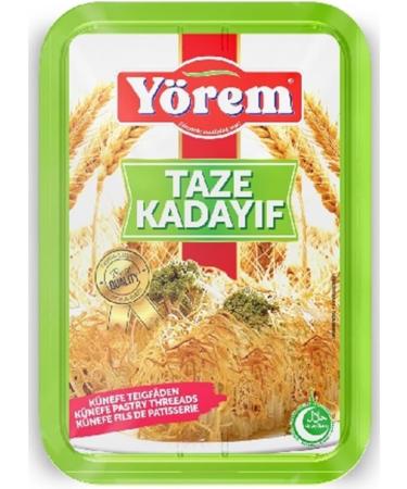 Yorem Pastry Threads Fresh Kadayif Turkish style dessert 400 Gram x 5 ST CK - Buy Online on GoSupps.com