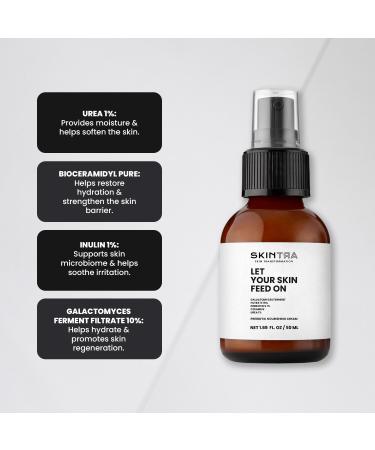 SkinTra Prebiotic Nourishing Cream Microbiome Support & Deep Hydration Lightweight & Non-Greasy Reusable Package with Forest Restoration Impact 50 ml/Net 1.69 Fl. Oz - Buy Online on GoSupps.com