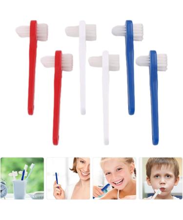 Gleavi 12 STK Double-Headed Toothbrush Set for Partial Dentures & Braces | Soft & Hard Prothesis Brush | Essential Dental Care Tools for Adults - Buy Online on GoSupps.com
