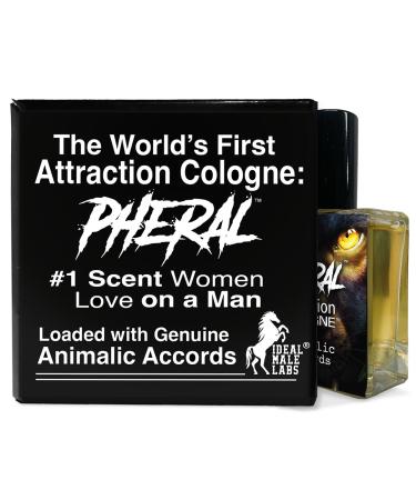 Pheral: Attraction Cologne contains animalic accords women can't get enough of on a man - Pheromone Infused Men's Cologne - 30mL