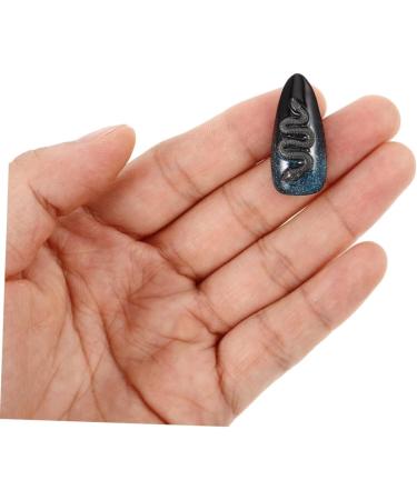 Beaupretty 1 Set Devil Eye Fake Nails Manicure Kit Stickers for Nails Long Nail Tips Adhesive Nail Tips Adhesive Nails Nail Tips for Nails Professional Nails Stickers False Nails Plastic - Buy Online on GoSupps.com