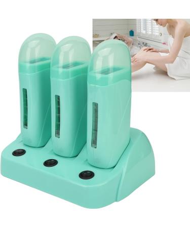 3-Part Roll-On Wax Set - Double Depilatory Heating & Portable Wax Warmer for Sensitive Skin - Ultimate Hair Removal Solution - Buy Online on GoSupps.com